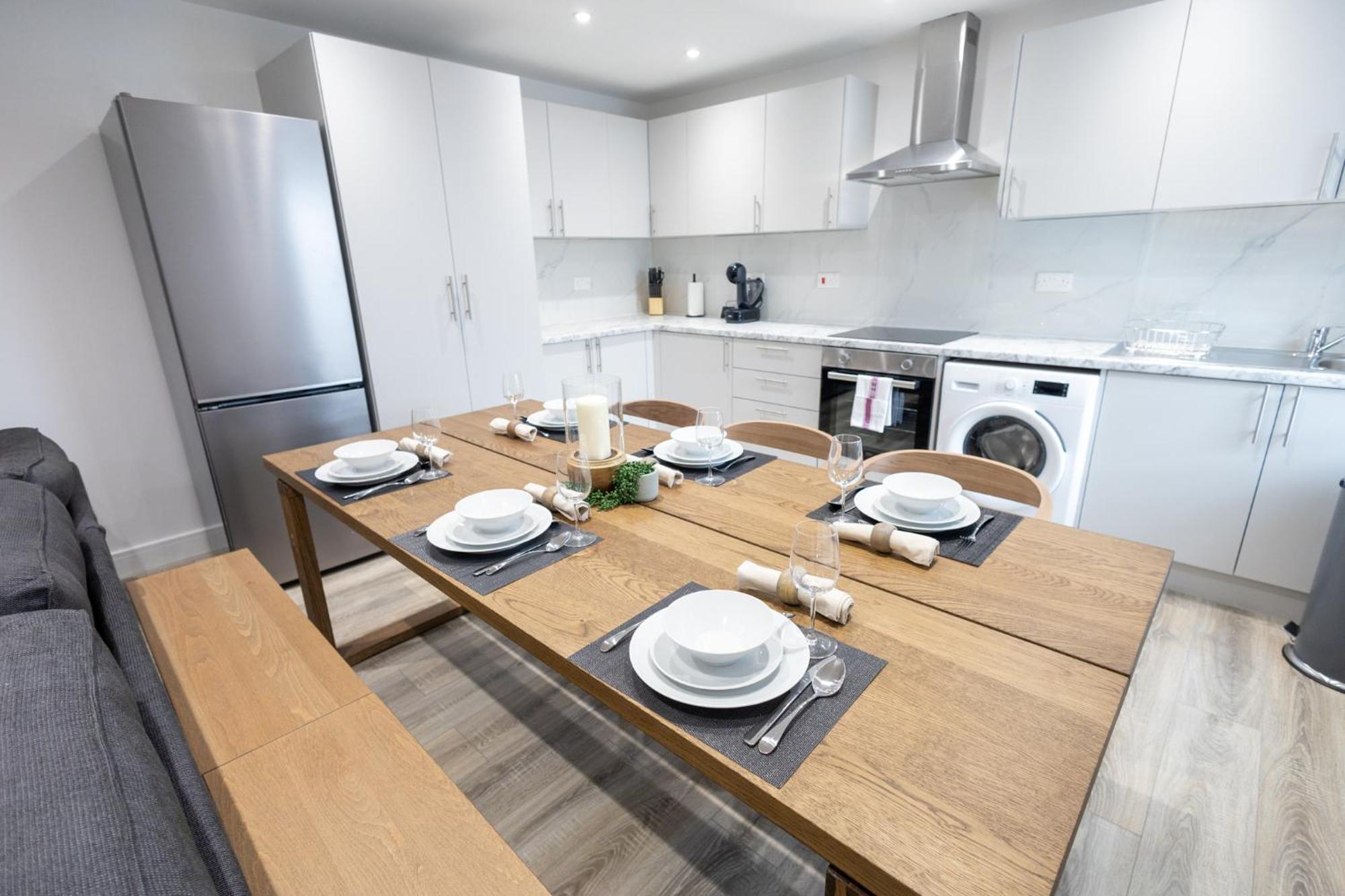 沃特福德Contemporary 3Br Flat In Watford公寓 外观 照片