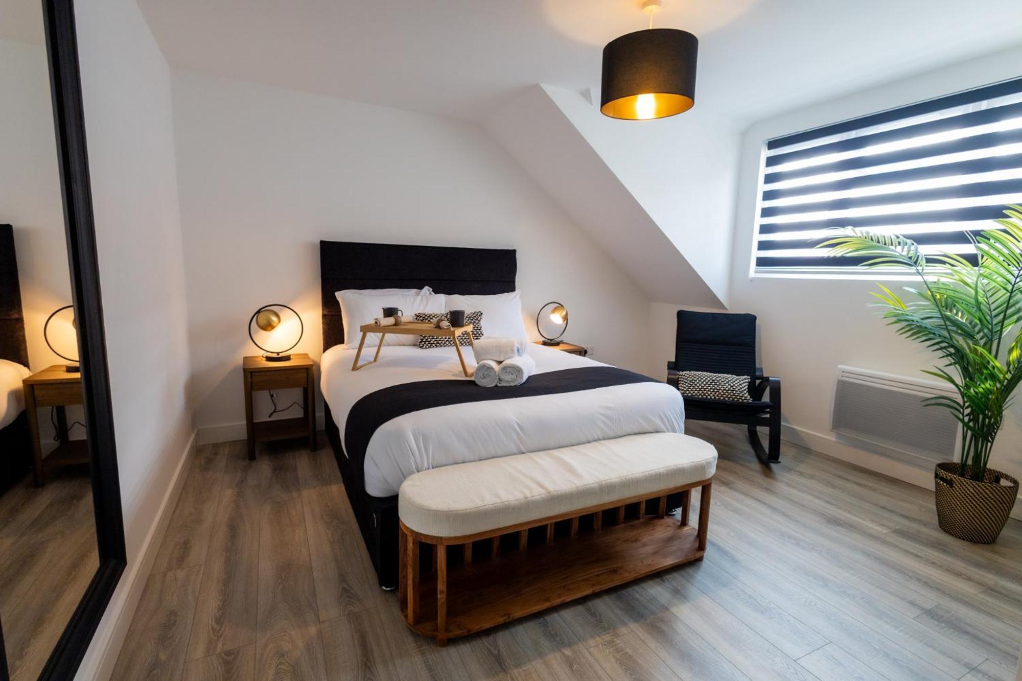 沃特福德Contemporary 3Br Flat In Watford公寓 外观 照片