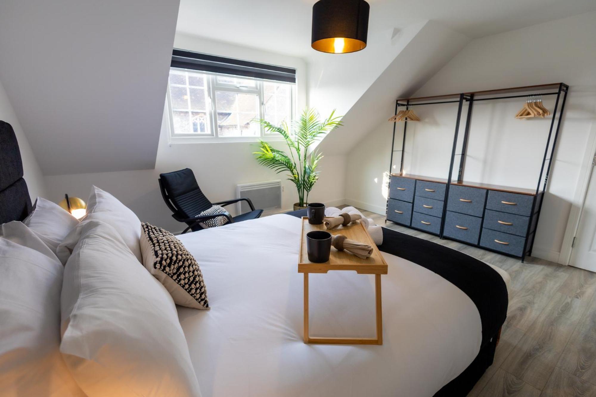 沃特福德Contemporary 3Br Flat In Watford公寓 外观 照片